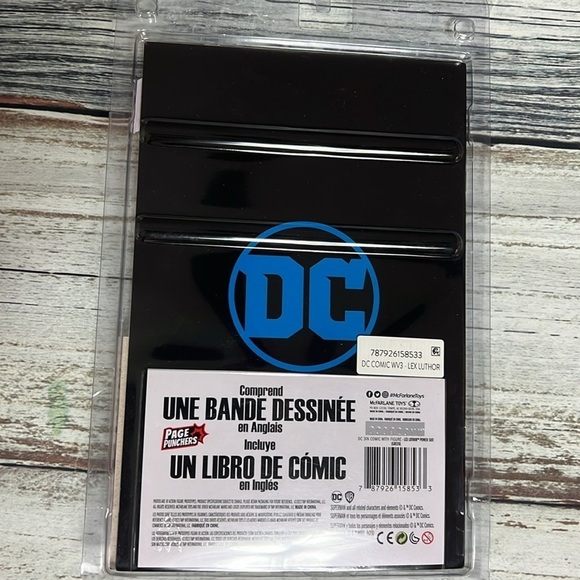 DC Forever Evil Lex Luthor Comic Book And 4” Action Figure ( Green ) Volume #1 - Picture 4 of 7